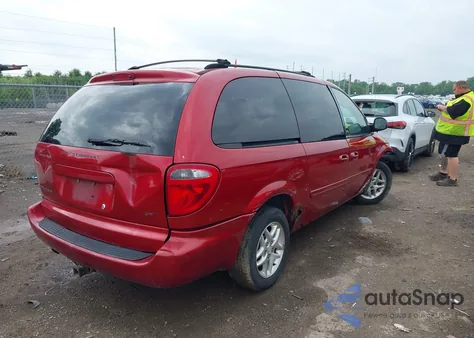 2007 Dodge Grand Caravan Sxt из США, поврежденный, VIN 2D4GP44L87R261434